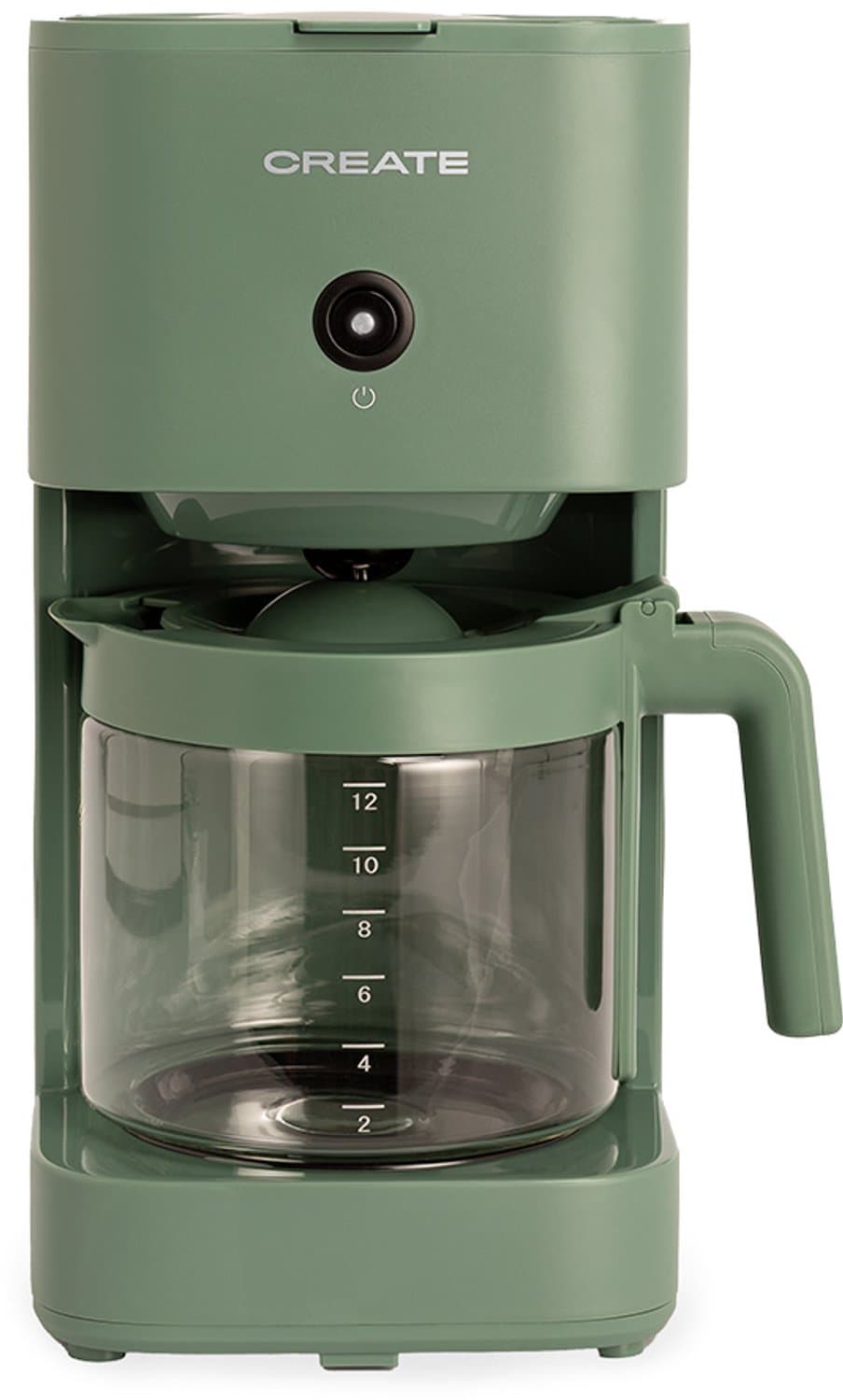 CREATE - Filterkoffiezetapparaat van 1,5 liter met warmhoudfunctie - Salie - THERA DRIP — afbeelding 1