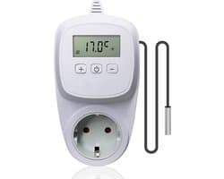 Durensa® - plugin thermostaat - 500 randaarde - Pompschakelaar - digitaal - Wifi