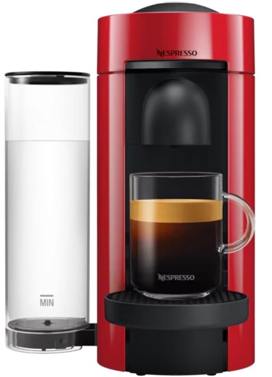 Magimix Nespresso Vertuo Plus - Zwart - Kersen Rood — afbeelding 1