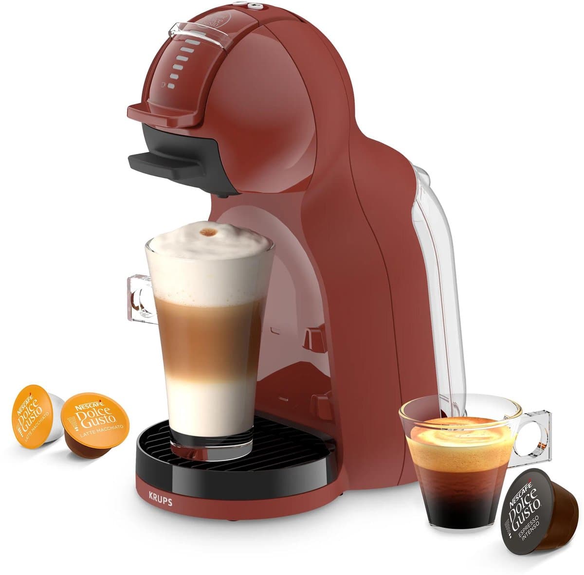 Krups NESCAFÉ Dolce Gusto Mini Me 2 KP1435 - Koffiecupmachine - 15 bar - Warme en koude dranken - Red Brick — afbeelding 1