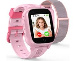 Ralio R5 GO - GPS horloge kind - 4G - Smartwatch Kinderen Met Simkaart - Video bellen& SOS-knop - GPS Tracker Kind - Schoolmodus - Waterdicht Kinderhorloge - Stappenteller, Geofencing -Cadeaus voor Jongens en Meisjes