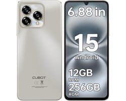 CUBOT A40 4G Smartphone 12GB RAM-256GB ROM-6,88" 120Hz HD 48MP-5100mAh-Android15
