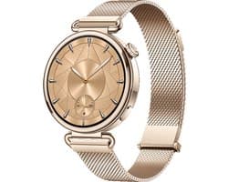 HUAWEI WATCH GT 7 41mm Milanese Goud + Grijze horlogeband