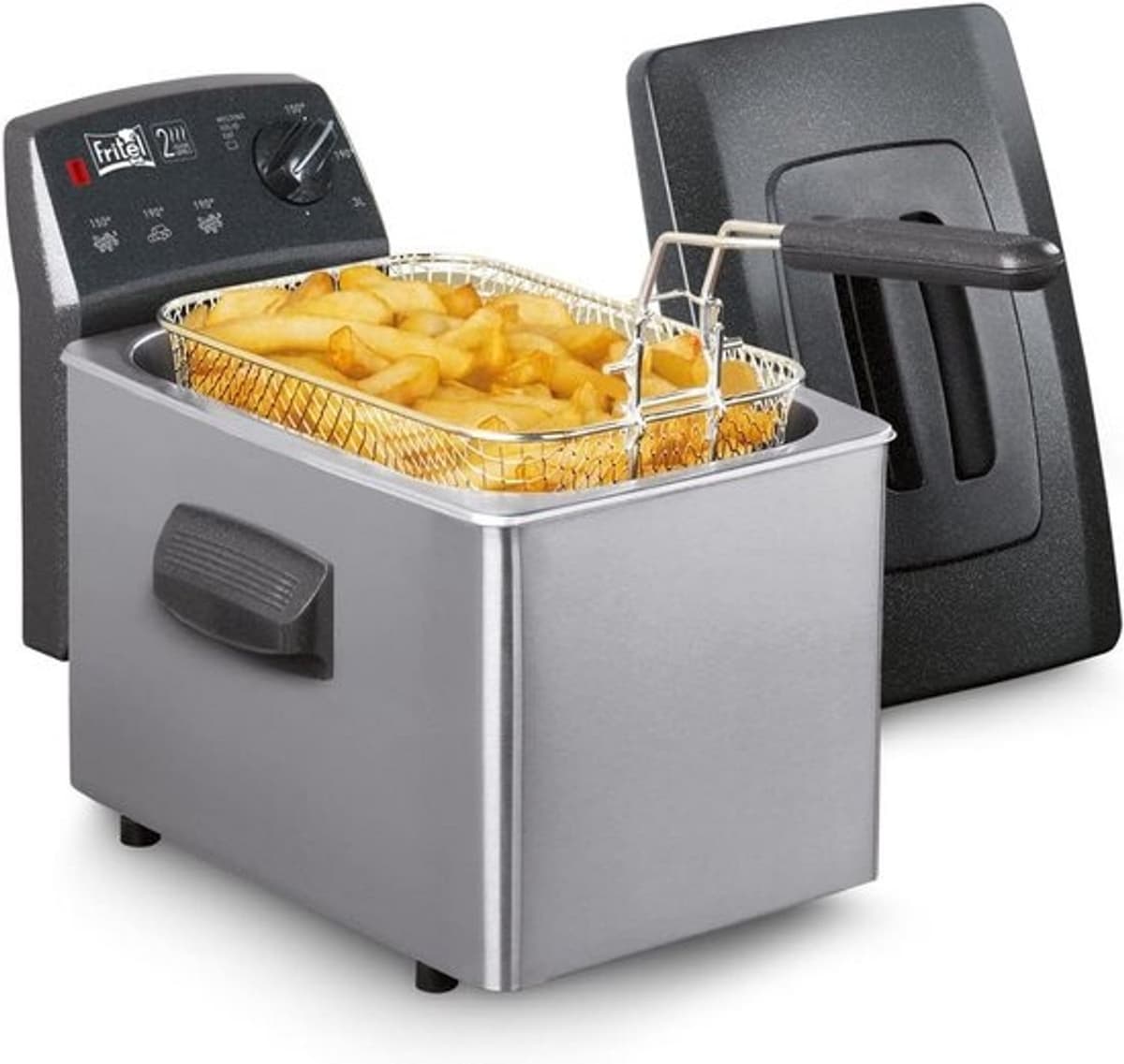 FRITEL friteuse Turbo SF 4150M - dubbele weerstand - 3 liter - 2400W — afbeelding 1