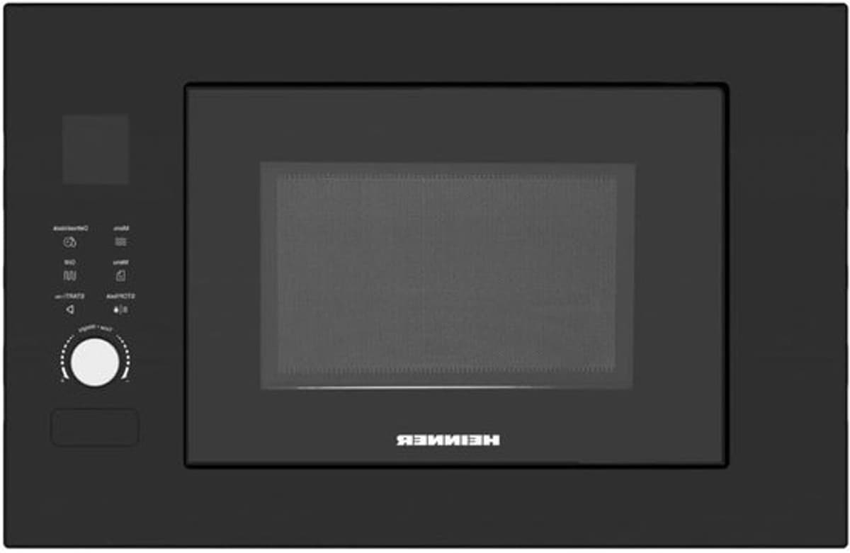 Inbouwmagnetron - Combi-oven - Snel koken - Grillfunctie 1000W - 23 Liter - Zwart — afbeelding 1