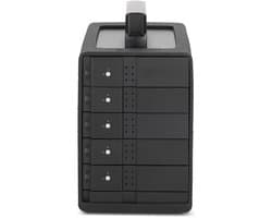 Oyen Digital Fortis USB4 5-Bay 40Gbps External Drive + SoftRAID Pro - 40TB