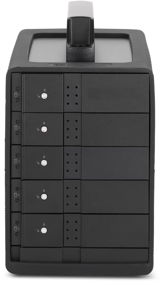 Oyen Digital Fortis USB4 5-Bay 40Gbps External Drive + SoftRAID Pro - 40TB — afbeelding 1