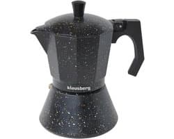 Moka Express Espressomachine voor 6 kopjes, geschikt voor alle warmtebronnen