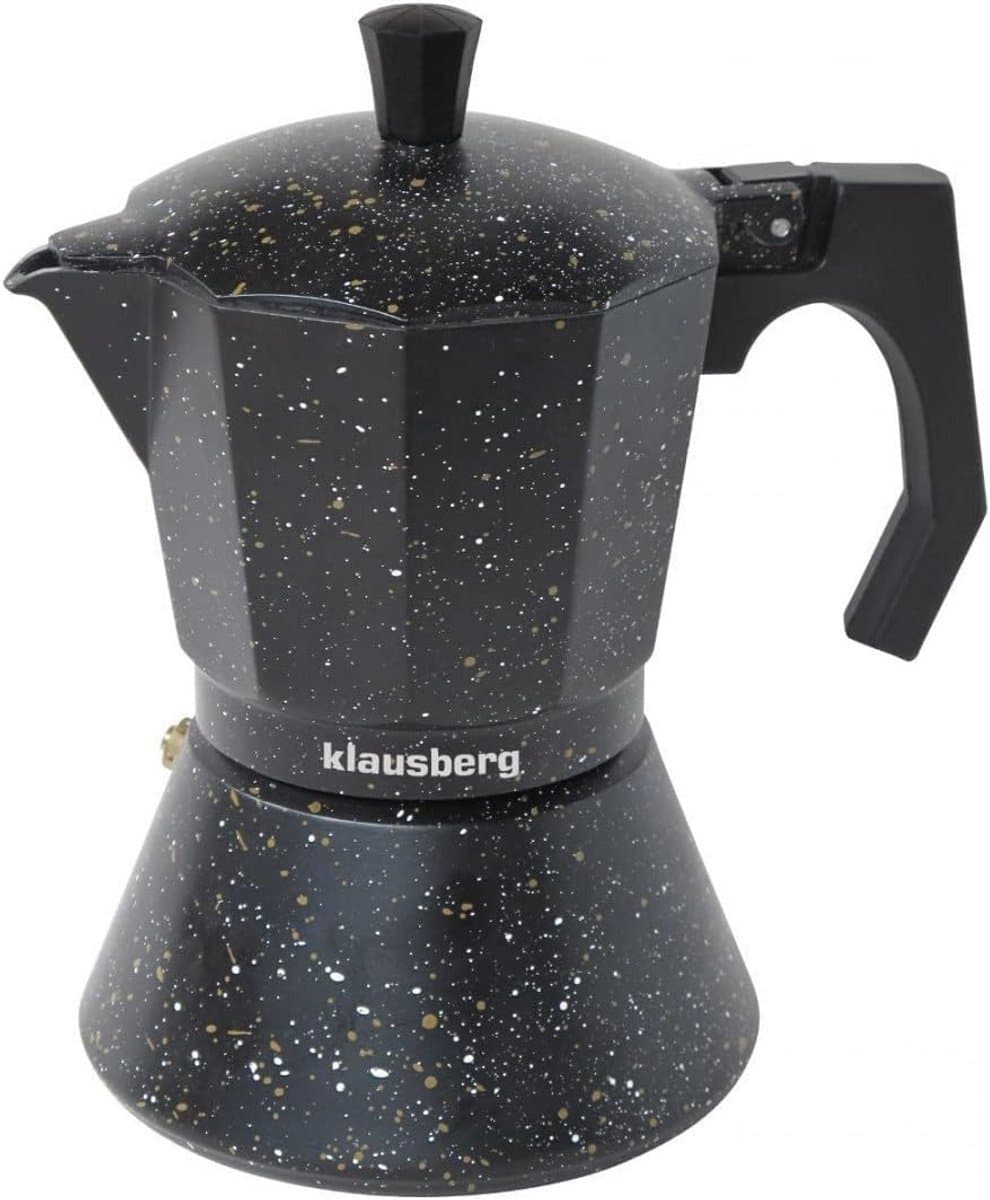 Moka Express Espressomachine voor 6 kopjes, geschikt voor alle warmtebronnen — afbeelding 1
