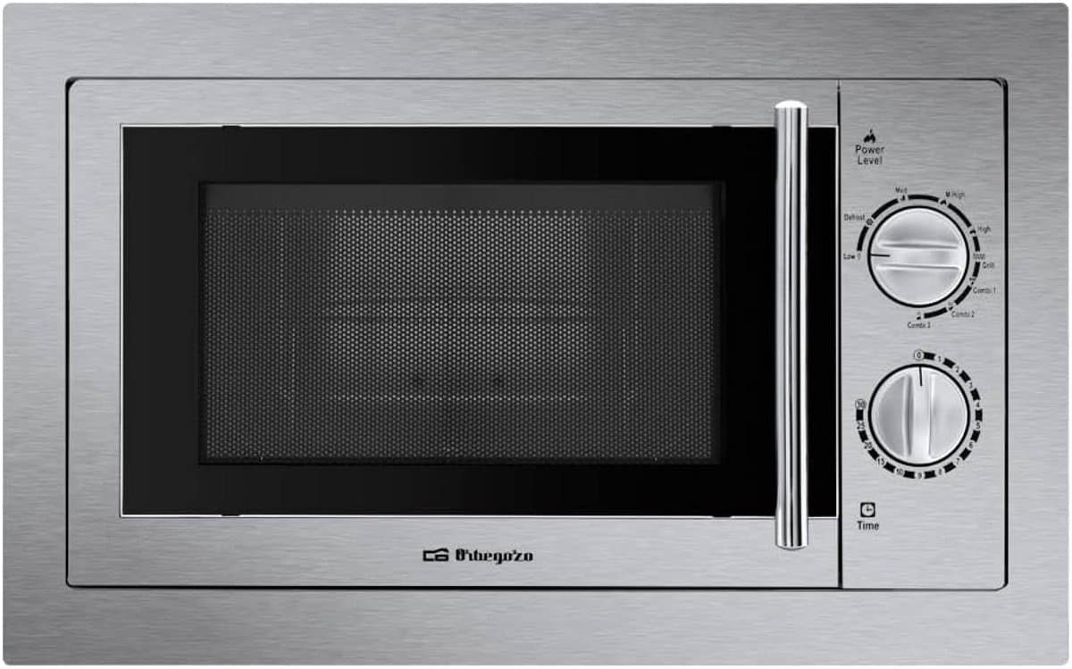 Inbouw magnetron met grill, 20 liter, 800W en 9 standen — afbeelding 1