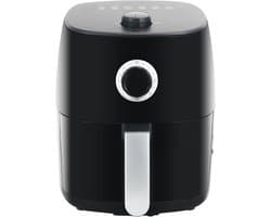 Mini Heteluchtfriteuse met Temperatuurregeling, 1400 Watt, 5-in-1 Multicooker voor Gezond Frituren en Koken