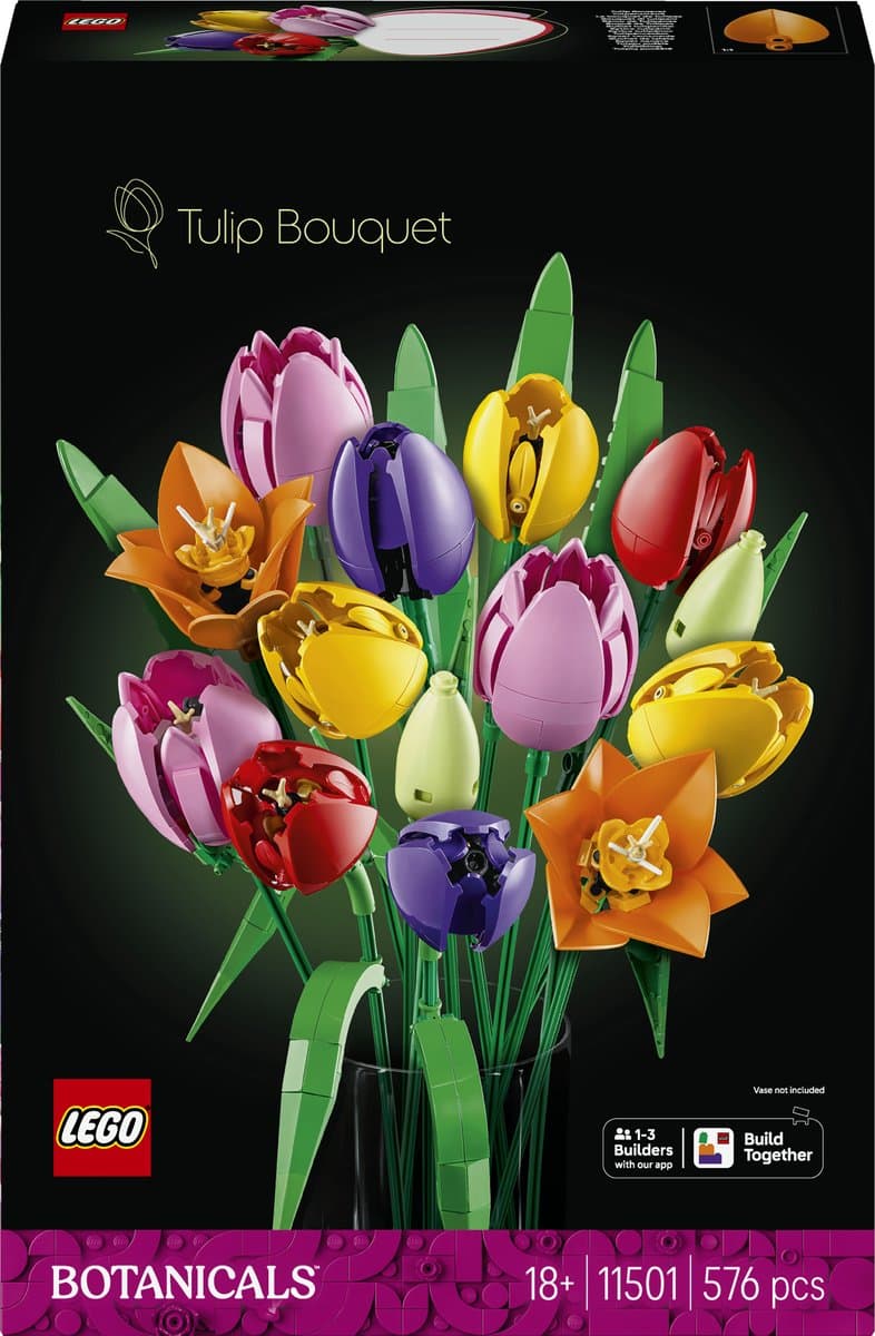 Lego Botanical Collection 11501 Boeket Met Tulpen Bouwstenen — afbeelding 1