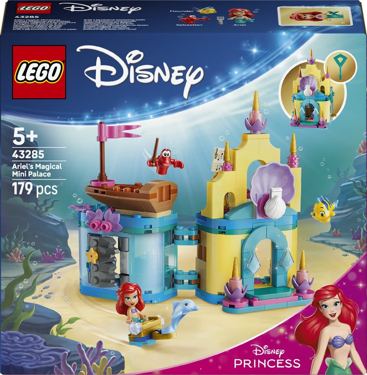 Lego Disney 43285 Ariëls Magische Minipaleis Bouwstenen — afbeelding 1