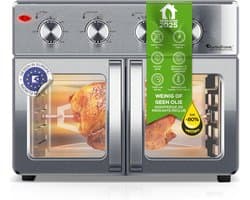 Digitale Heteluchtoven XXL - 32 Liter met Draaispies en Airfryer-functie