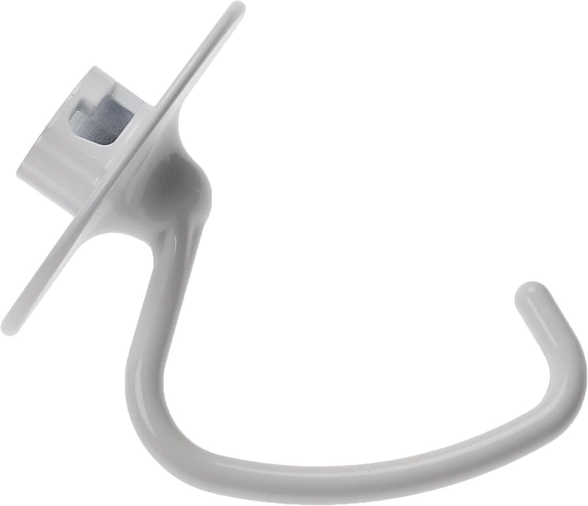 Deeghaak Keukenmachine - Reserve opzetstuk - Zwaar deeg kneden - Antiaanbaklaag - 145 x 12 cm - Wit — afbeelding 1