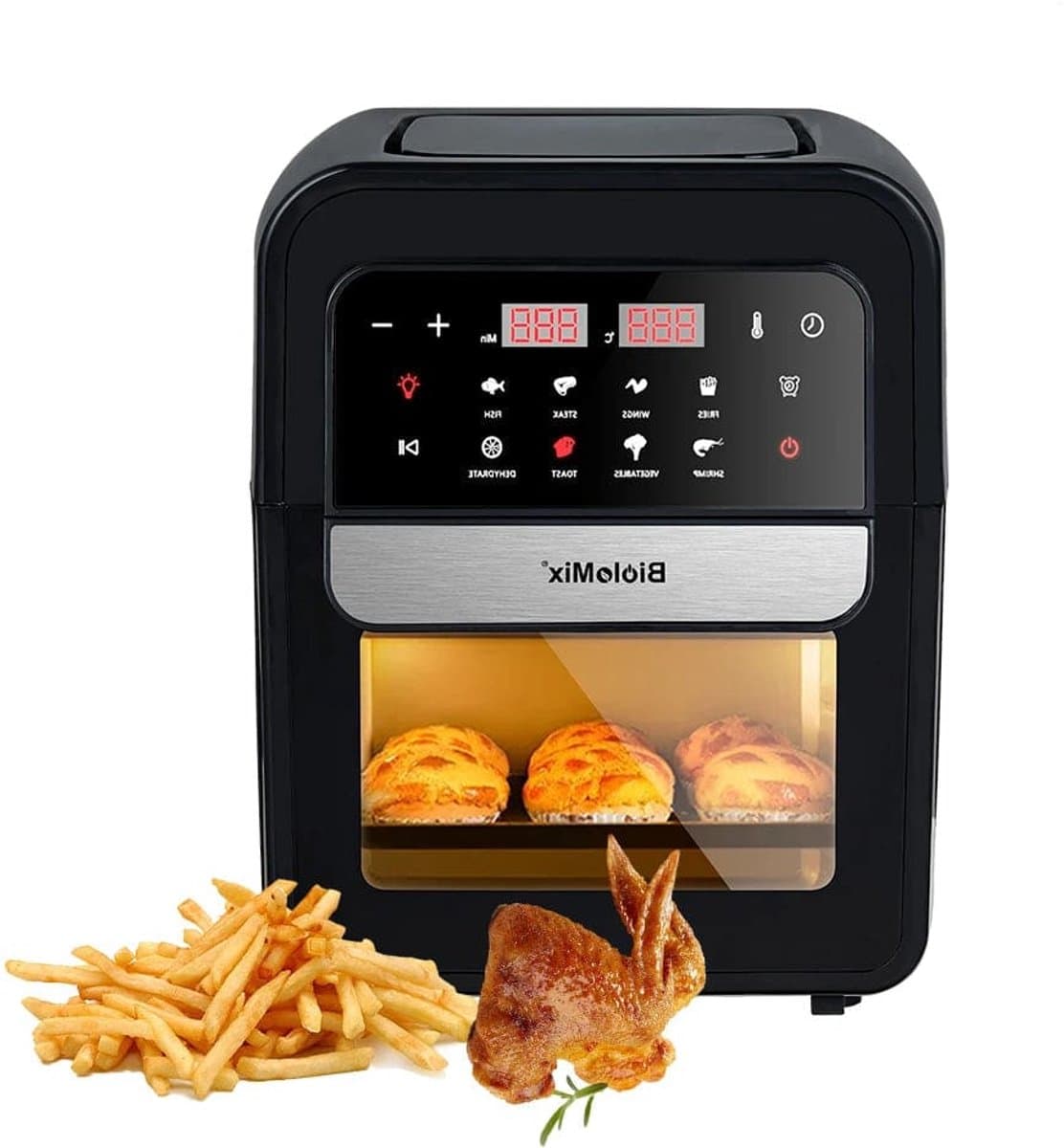Airfryer – Air Fryer Oven – Heteluchtoven – Friteuse – Conventieoven – 7L Capaciteit – Touchscreen Presets — afbeelding 1