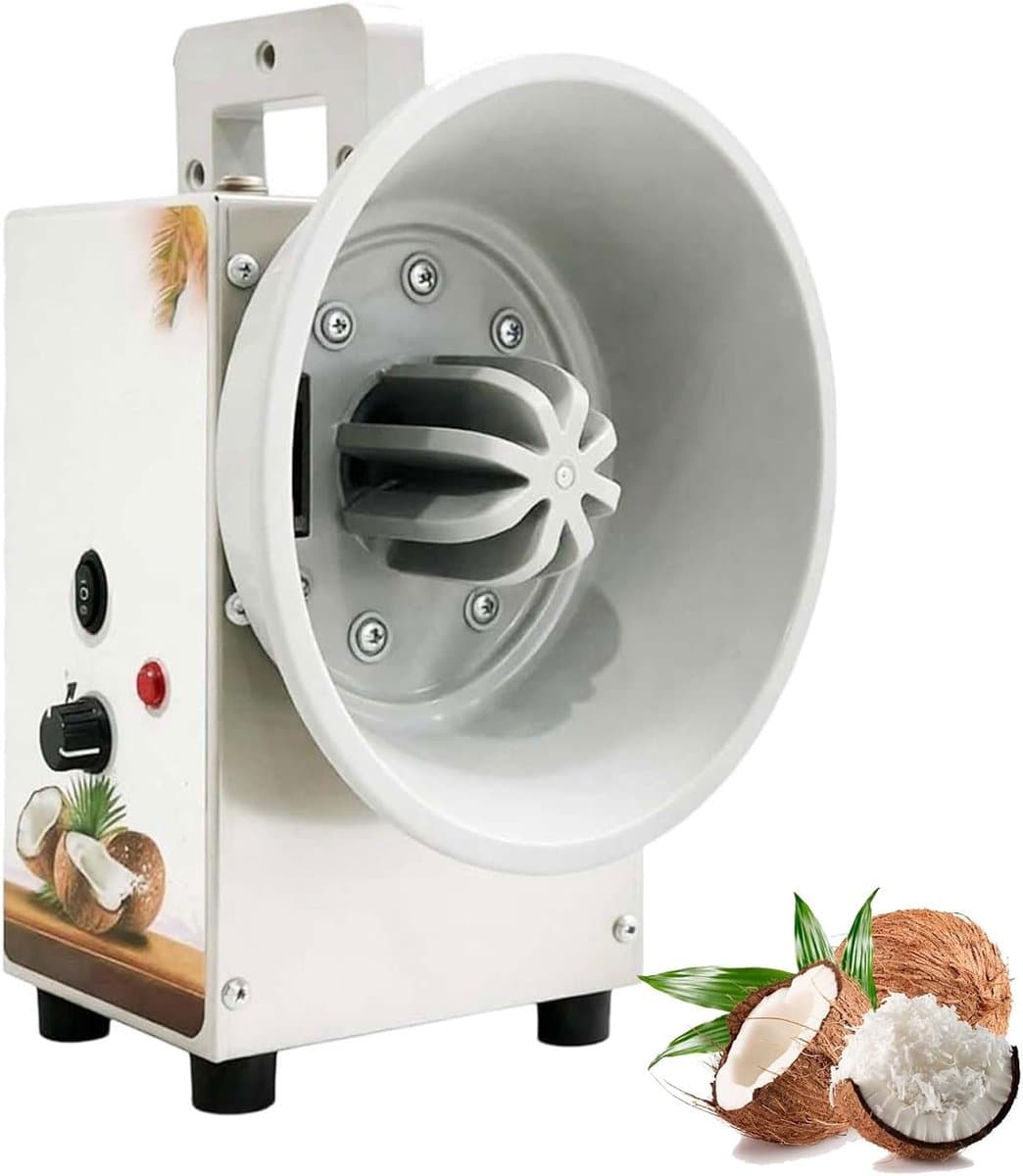Elektrische Kokosrasp - Kokosvlees Verwijderaar - Horeca Keuken - Instelbare Snelheid - 25x25x32cm — afbeelding 1