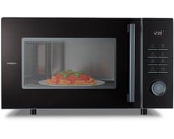 MEDION Magnetron met grill en heteluchtfunctie, Airfryer, Donkergrijs