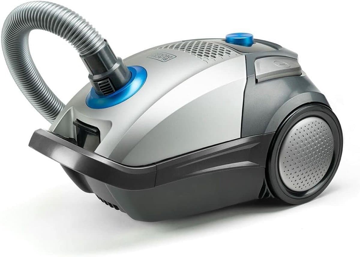 Stofzuiger met zak 700W Krachtige Zuigkracht 4 Liter Inhoud Grijs — afbeelding 1