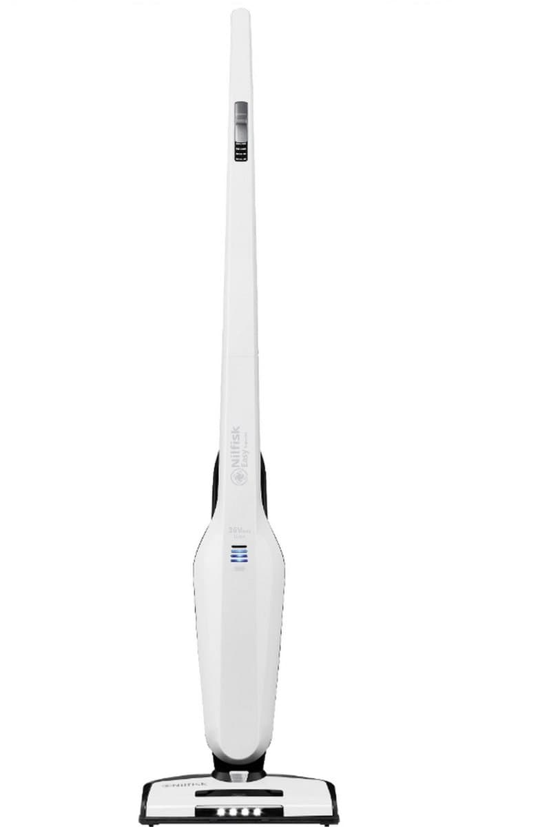 Nilfisk Easy 36V Wit – Draadloze 2-in-1 steelstofzuiger met geïntegreerde kruimelzuiger, 80 minuten gebruiksduur en LED-verlichting — afbeelding 1