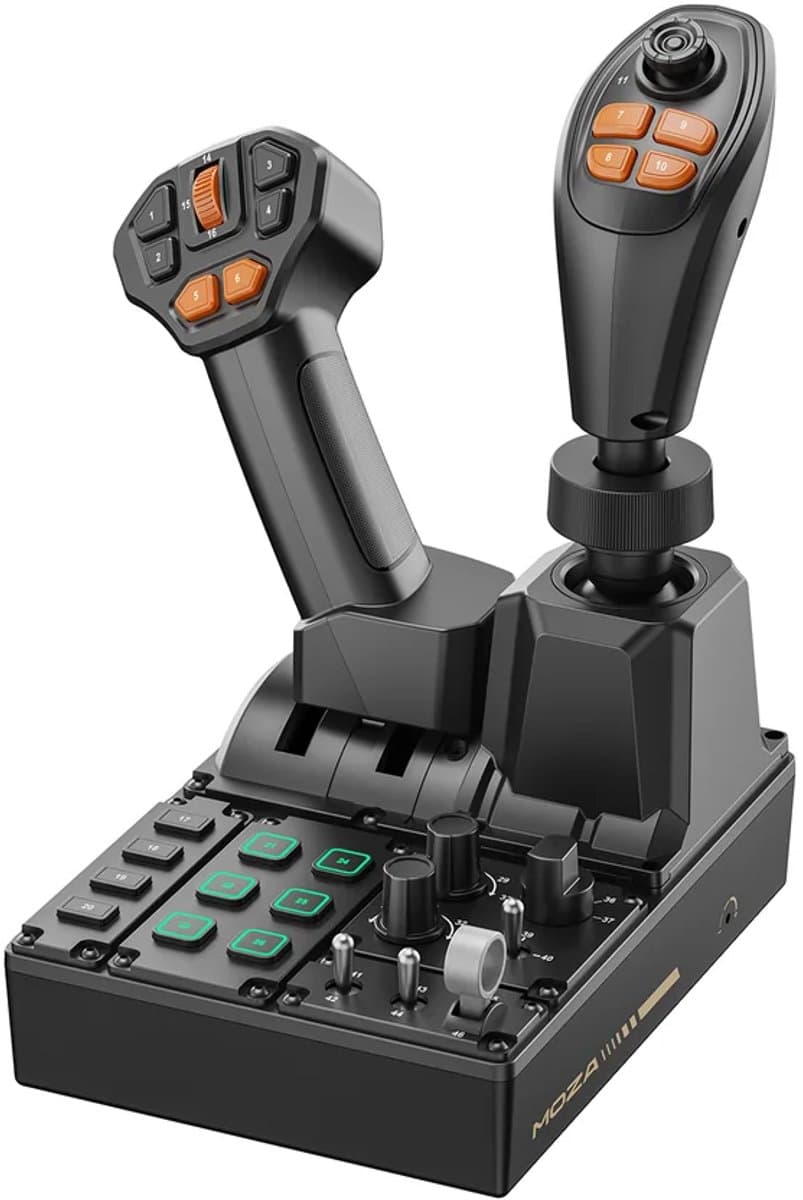 MOZA FCS Farming Control System – Joystick & Bedieningspaneel – Farming Simulator 25 – PC — afbeelding 1