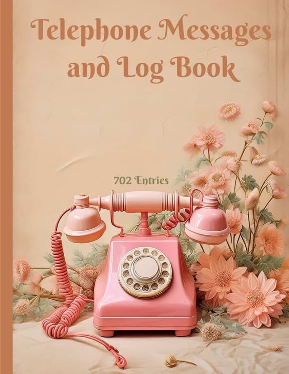 Message Book: For Office | Phone Message Pads Book — afbeelding 1