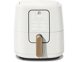 Airfryer met touchscreen - Heteluchtfriteuse - Maaltijden snel bereiden - Krachtig systeem van 1700 Watt - 227 Kwarts - Wit