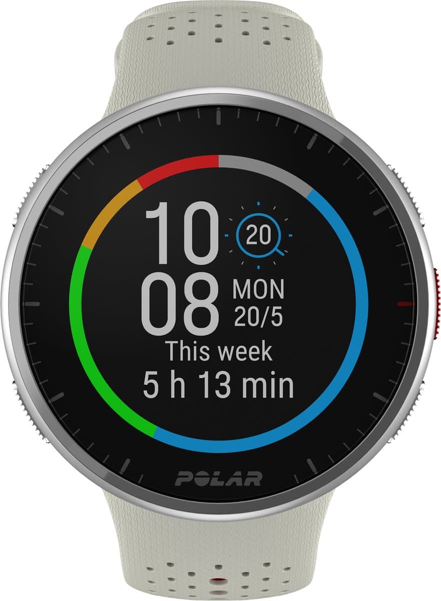 Polar Pacer Pro - Geavanceerd GPS Hardloophorloge - Snow White - Maten S-L — afbeelding 1