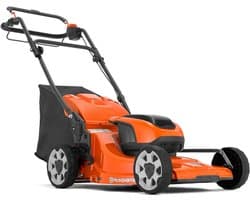 Husqvarna LC 142iS accumaaier - 42 cm maaibreedte, 36 V Li-Ion, wielaandrijving, PowerBoost, savE-modus, centrale hoogteverstelling, inklapbare duwbeugel - ideaal voor kleine tot middelgrote tuinen