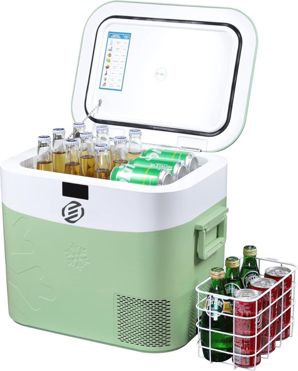 Equivera Mini Fridge for Drinks - Kleine Koelkast - Mini Koelkasten - Minibar - Mini Fridge - Mini Koelkast - Mini Koelkastje - Must have voor in Huis! — afbeelding 1
