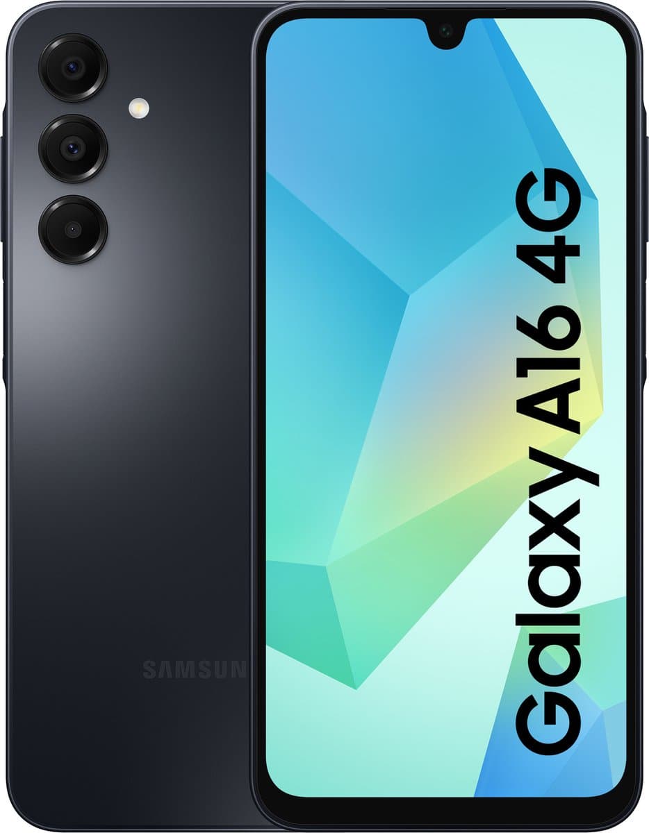 Samsung Galaxy A16 4G (LTE) - 128GB - Zwart — afbeelding 1