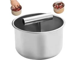 Gehaktbal Maker Rvs Handmatige Druk 12 Ballen Multifunctionele Gehaktbal Maker Tool voor Thuis & Restaurant Gebruik