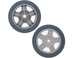 Dailygoods- Grasmaaierwiel 7 Inch - 2 Stuks - Compatibel met
