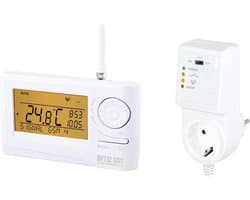 Draadloze Kamerthermostaat - GSM Module - Verwarming Regelen - PID Regeling - 35m Bereik - Wit