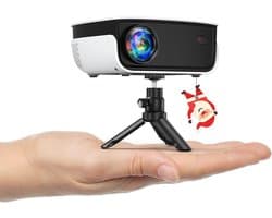 Mini-Beamer - Draagbare Thuisbioscoop - Ondersteunt 1080p Full HD - 7500 Lux Helderheid - Voor Filmavonden