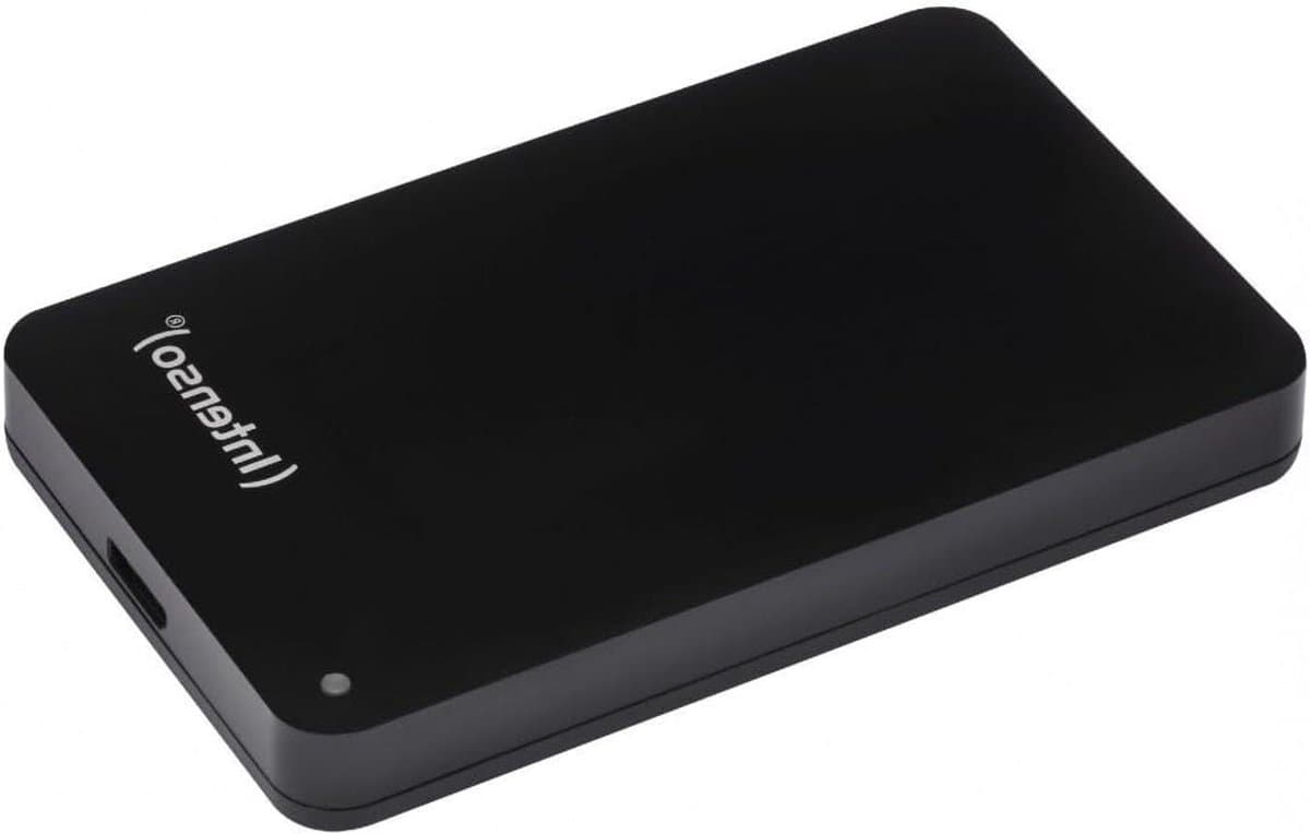 Externe Harde Schijf - Draagbare Opslag - Bestanden Opslaan - Snelle Dataoverdracht - 2TB - Zwart — afbeelding 1