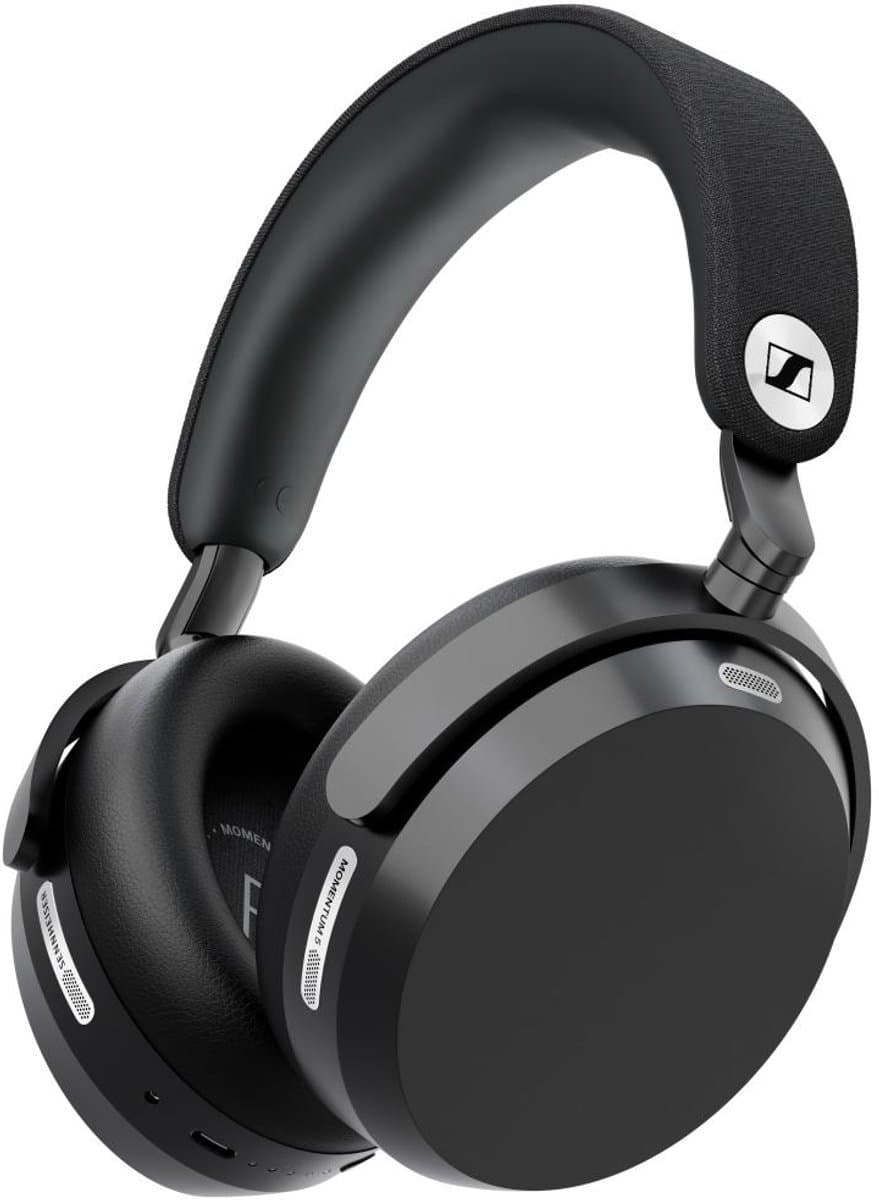 Sennheiser Momentum 5 Wireless - Koptelefoon - Zwart - Bluetooth - Noise Cancelling - Hi Res - Dolby — afbeelding 1