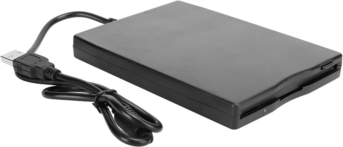Externe diskette Drive Portable Externe Floppy Drive Floppy Disk Reader voor Window 10/7 / Vista/Window 8 / Me / 2000 / SE / 98 — afbeelding 1