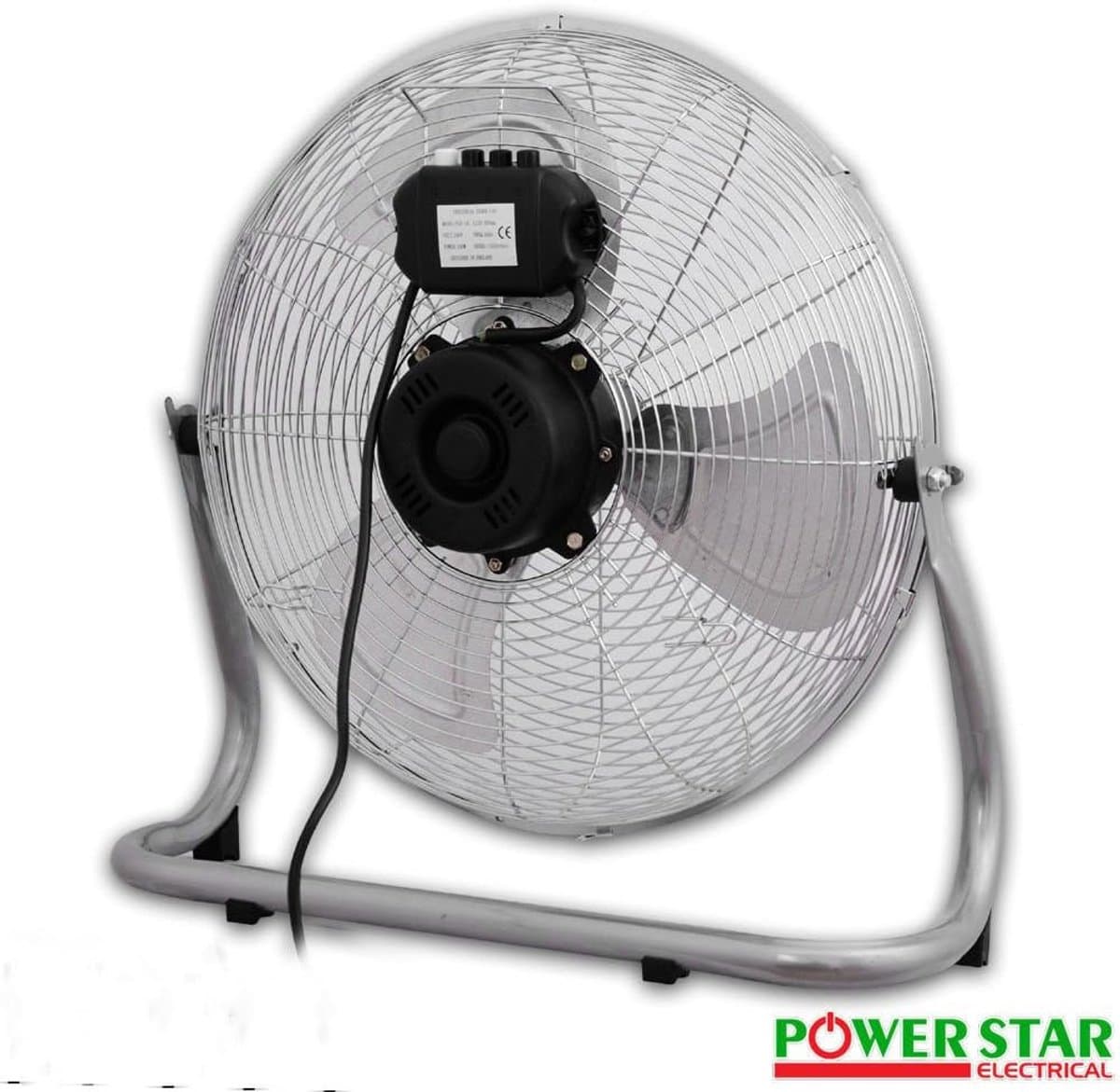 Staande Ventilator - Vloerventilator - Ruimte Koelen - Opvouwbaar Ontwerp - 40.5 cm - Zilver — afbeelding 1