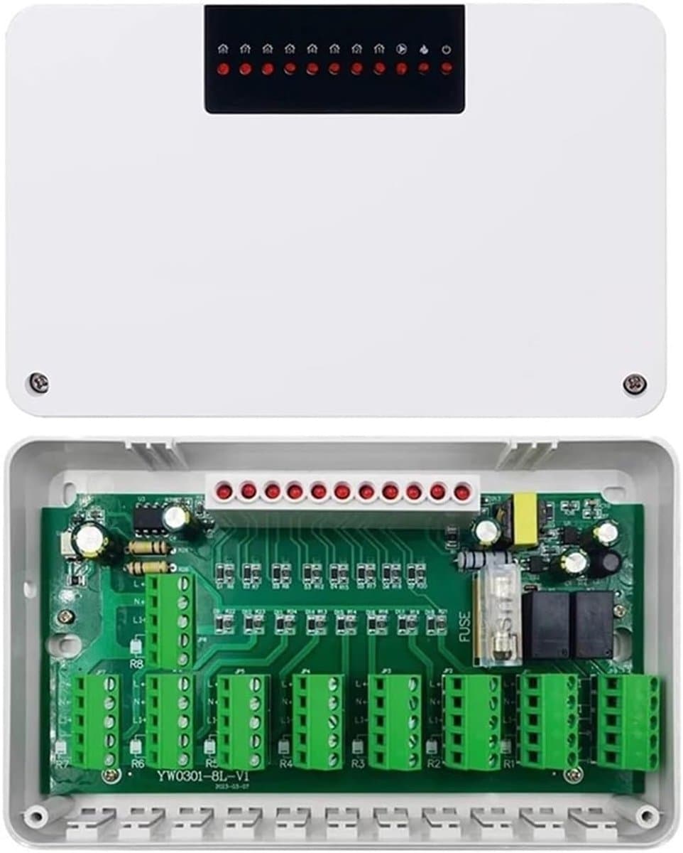 Verwarming Hub Controller - Centrale Regelklep - Temperatuur Beheer - 5/8 Kanaals Besturing - CCT-8 - Niet Gespecificeerd — afbeelding 1