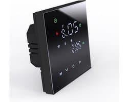 Slimme Thermostaatkraan - Verwarming Regelaar - Energie Besparen - App Bediening - 3A 16A - Wit