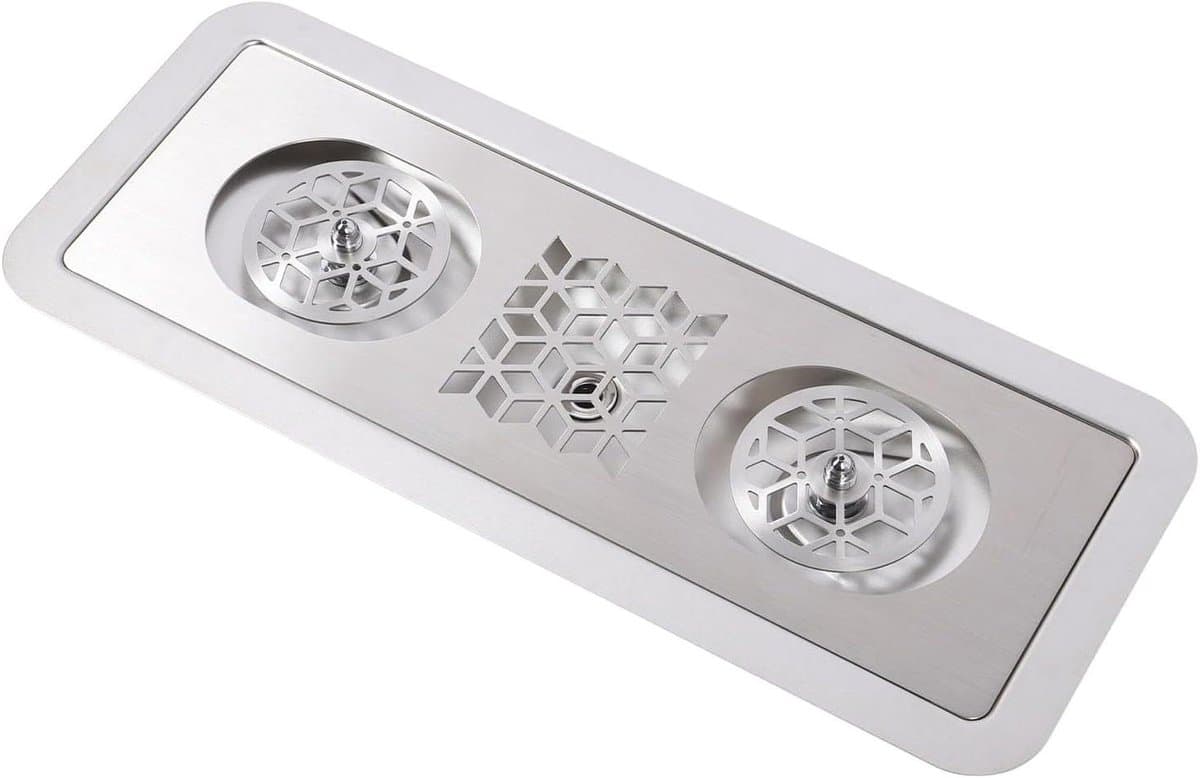 Spoelbak Bekerspoeler - Glasspoeler Keuken - Snel Glazen Wassen - Hogedruk Meerhoek - 3305 gram - Zilver — afbeelding 1