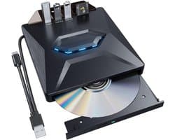Externe Disc Brander - Draagbare CD/DVD Brander - Data Back-up - 9.5mm Dunne Behuizing