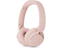 PHILIPS TAH4000 draadloze on-ear hoofdtelefoon, 70 uur afspeeltijd, Dynamic Bass, 32 mm drivers, Bluetooth 6.0 Multipoint, snelkoppelen, vervangbare kussentjes & batterij, licht & opvouwbaar – Roze