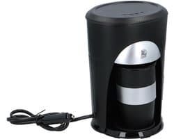 All Ride Koffiezetapparaat 24Volt Auto en Vrachtwagen - Koffiepadmachine voor Koffiepads - Koffiezet Apparaat met Koffiebeker - Auto Accessoiries voor Onderweg - Zwart