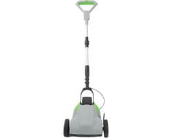 Elektrische Grasmaaier - Gazonmaaier Draadloos - Gazon Onderhouden - Krachtige Borstelmotor - 21 cm Snijdiameter - Zwart