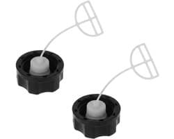 Tanksluitingen grasmaaier 35 mm - 2 stuks - universele brandstofdeksel - voorkomt lekkage - ShopVlot