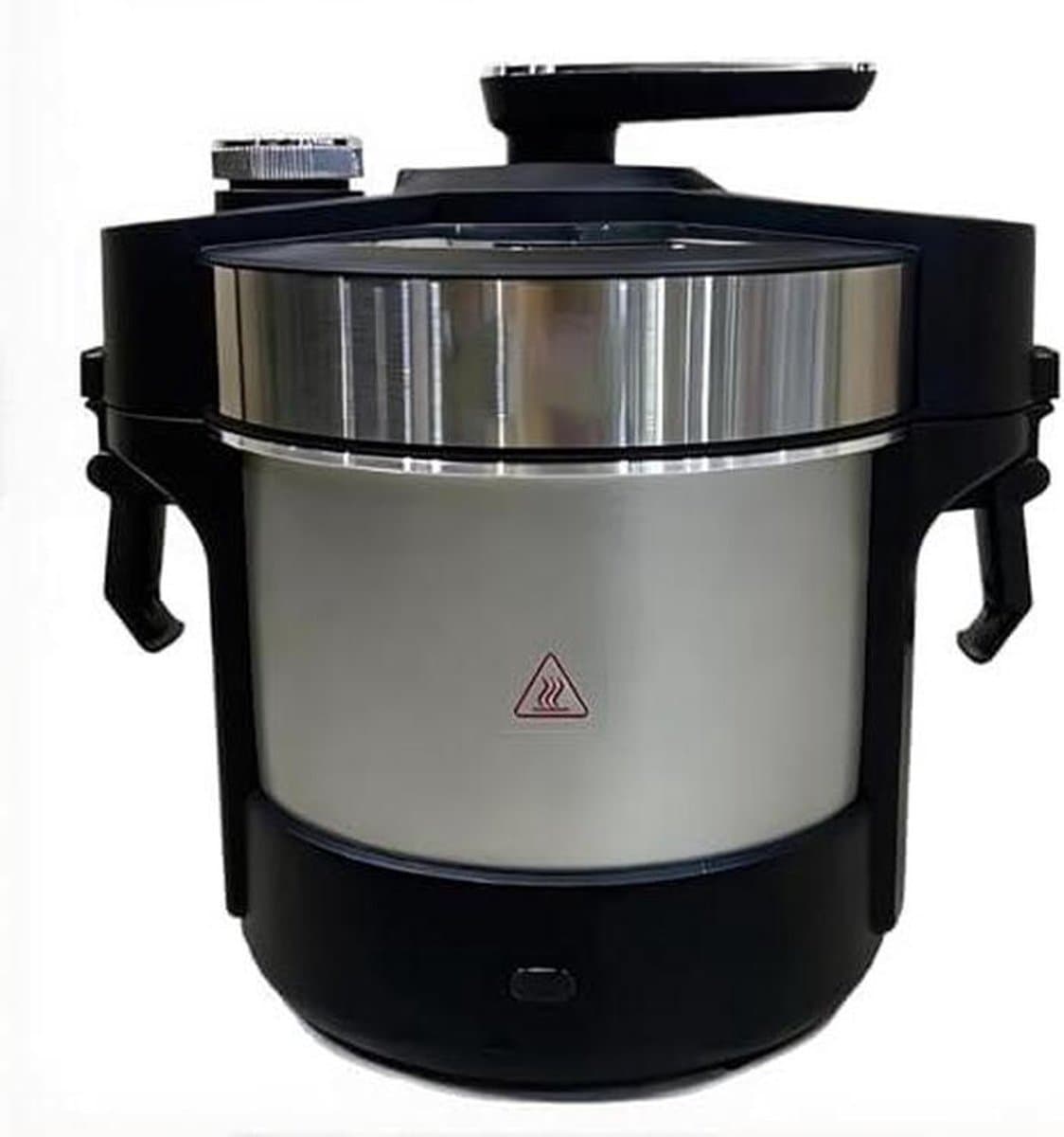 Elektrische Yam Pounder - Keukenmachine Yam - Afrikaanse Gerechten Maken - Automatische Verwerking - 6 Liter - Gepolijst Zilver — afbeelding 1