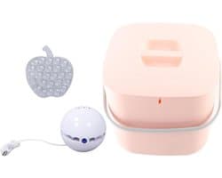 Mini Vaatwasser - Draagbare Afwasser - Servies Reinigen - Ultrasone Belletjes Technologie - 852 Gram - Roze