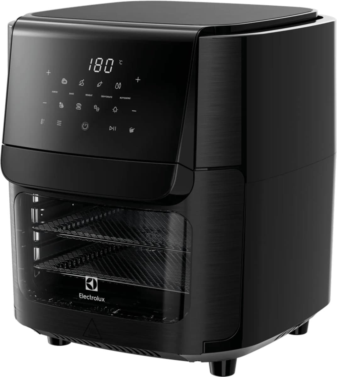 Electrolux EAF12B Enkel 12 l Vrijstaand 1700 W Heteluchtfriteuse Zwart — afbeelding 1